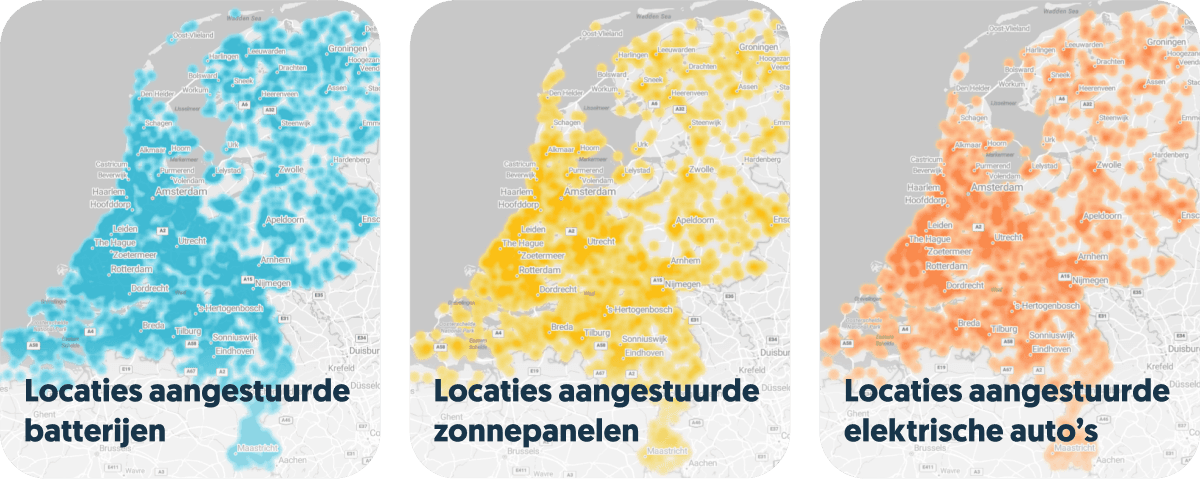 Locaties aangestuurde assets