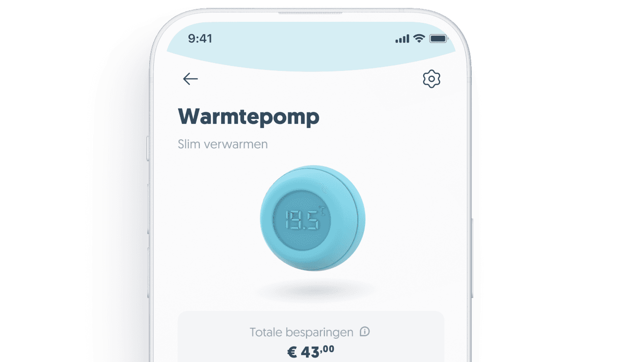 Slim verwarmen in de app